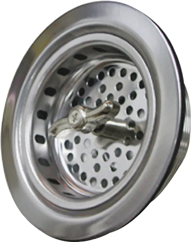 ProSource 122048 Basket Strainer Assembly, 4.4 in Dia, For: 3-1/2 to 4 in Dia Opening Sink :BAG: QUANTITY: 1