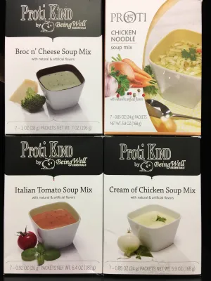 Proti King  Variety Soup Bundle 28 servings - 4 flavors