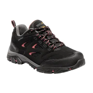 Regatta Ladies Holcombe Shoe -BLACK/ROSE