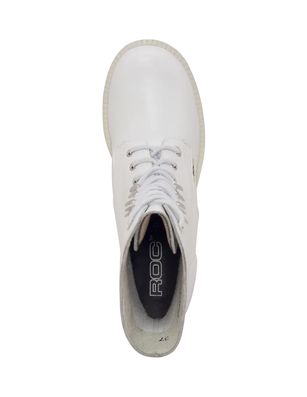 Roc Boots - Lush - White Leather Boots