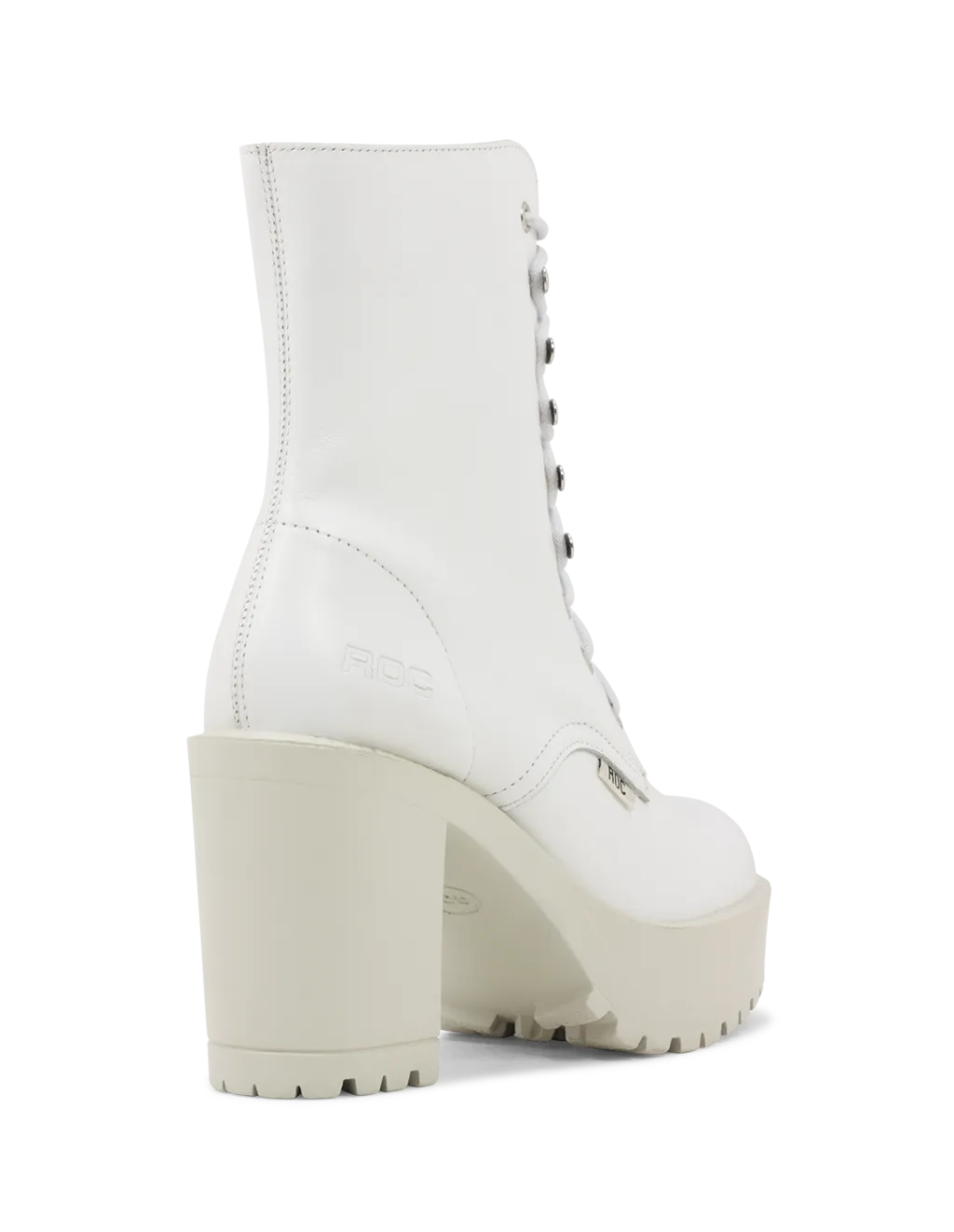 Roc Boots - Lush - White Leather Boots