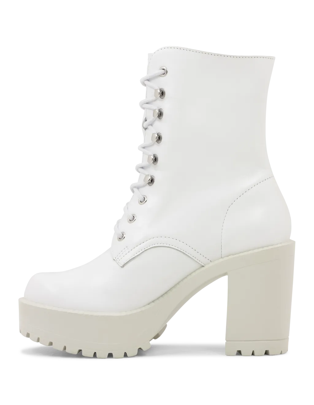 Roc Boots - Lush - White Leather Boots