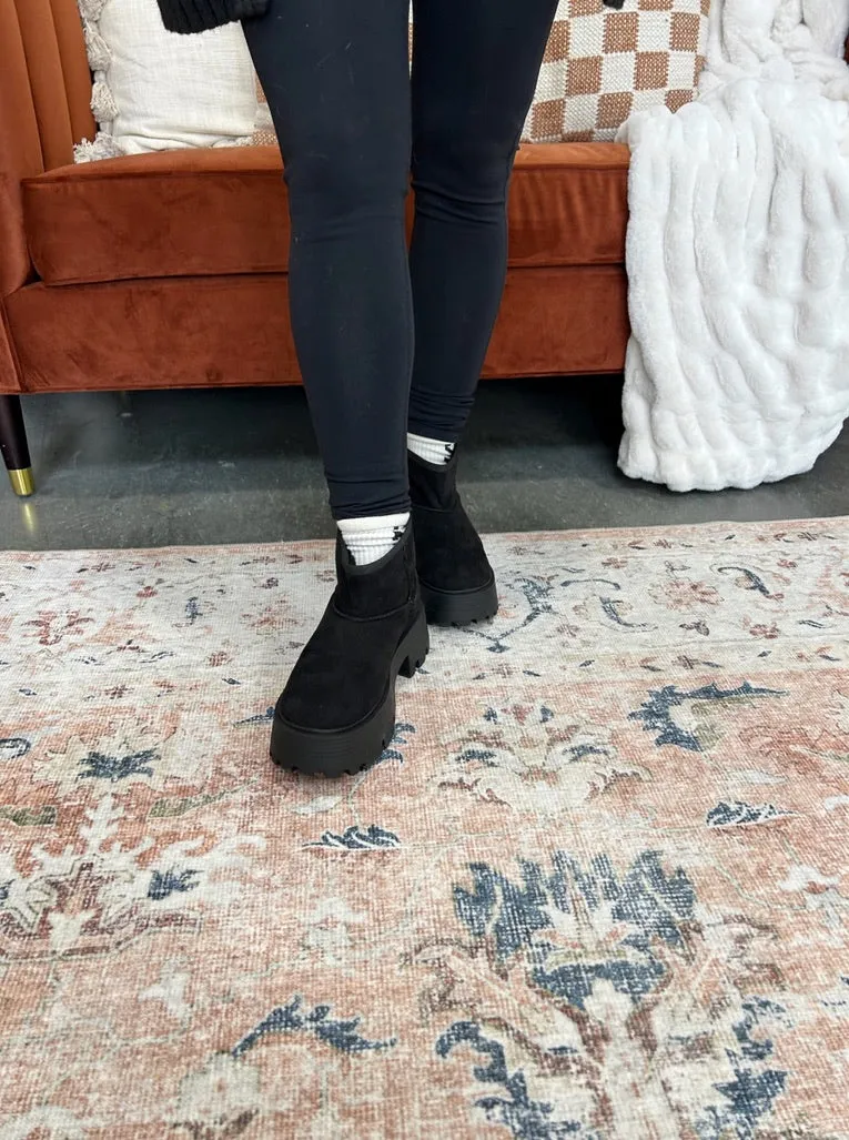 Sadie Platform Ankle Boots