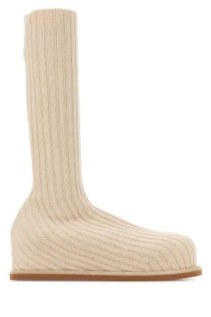 Sand fabric Veneda boots