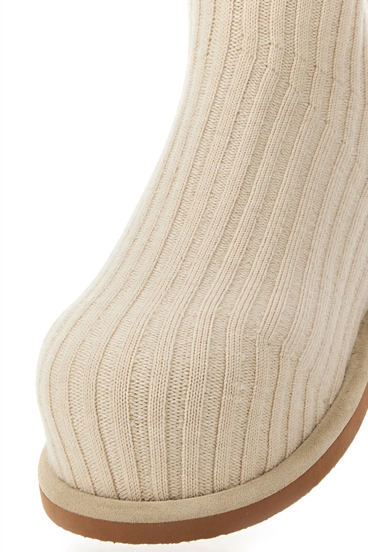 Sand fabric Veneda boots