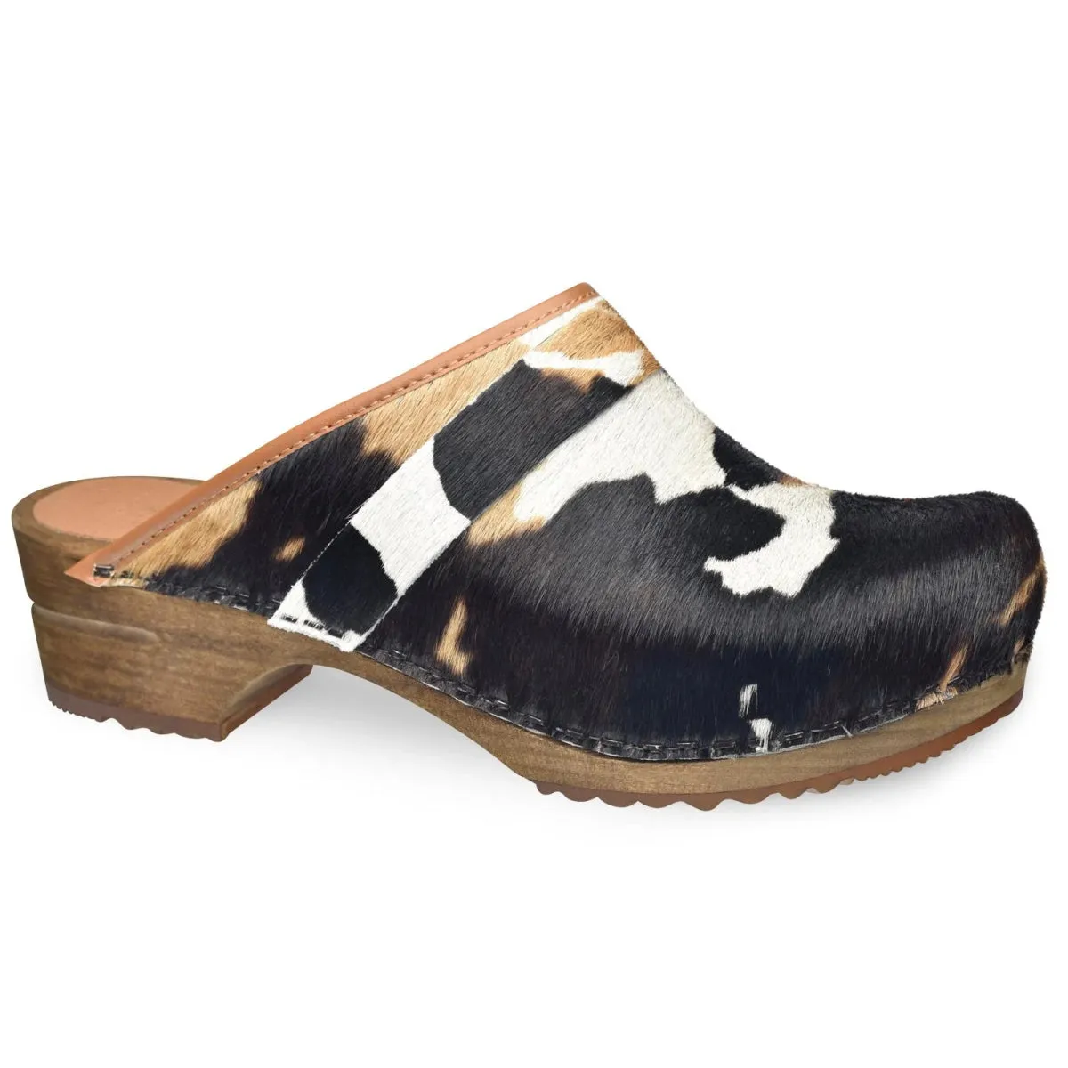 Sanita Caroline Womens Clog In Cognac Cow