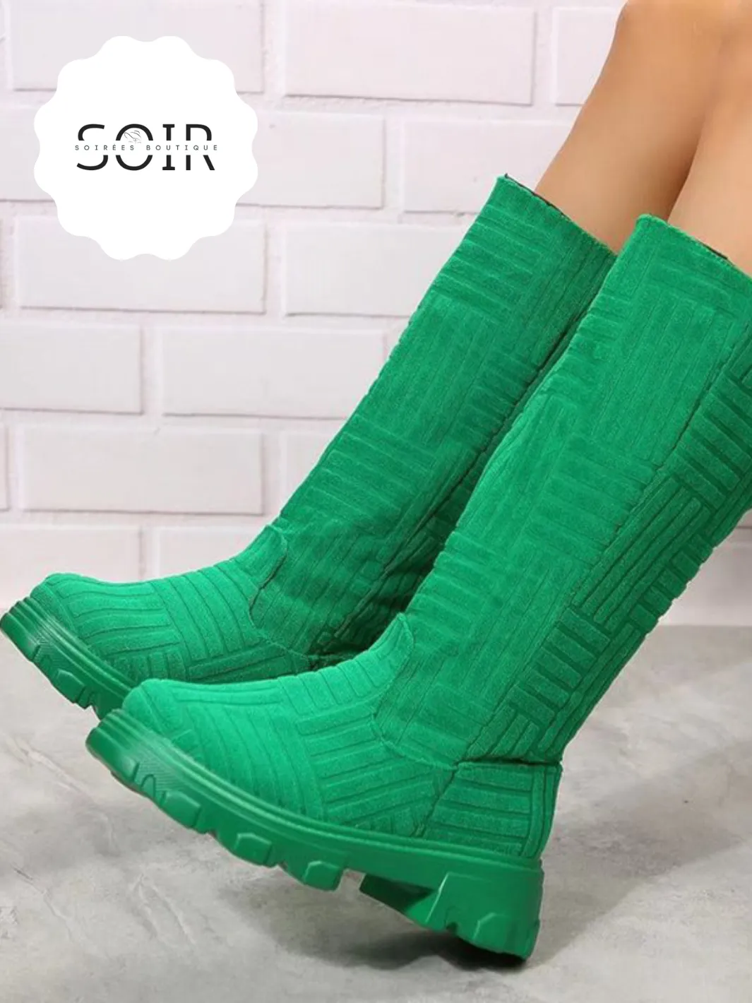 Sassy Suede Soiree: Mid-Calf Mingle Boots