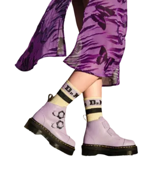 Size 43 | Dr Martens Devon Nappa Quad Boots