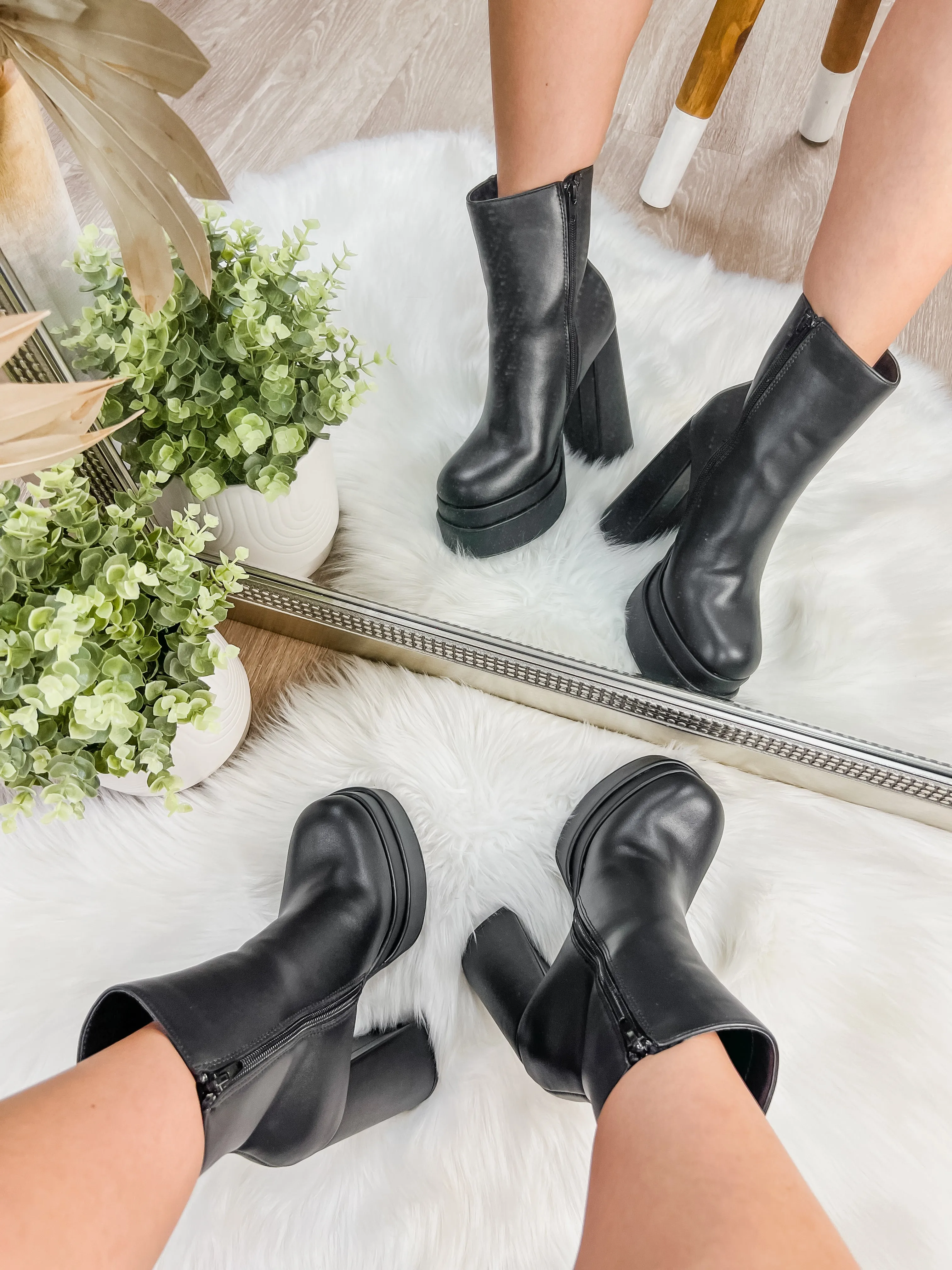 Sky Platform Boots