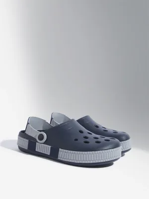 SOLEPLAY Solid Navy Clogs