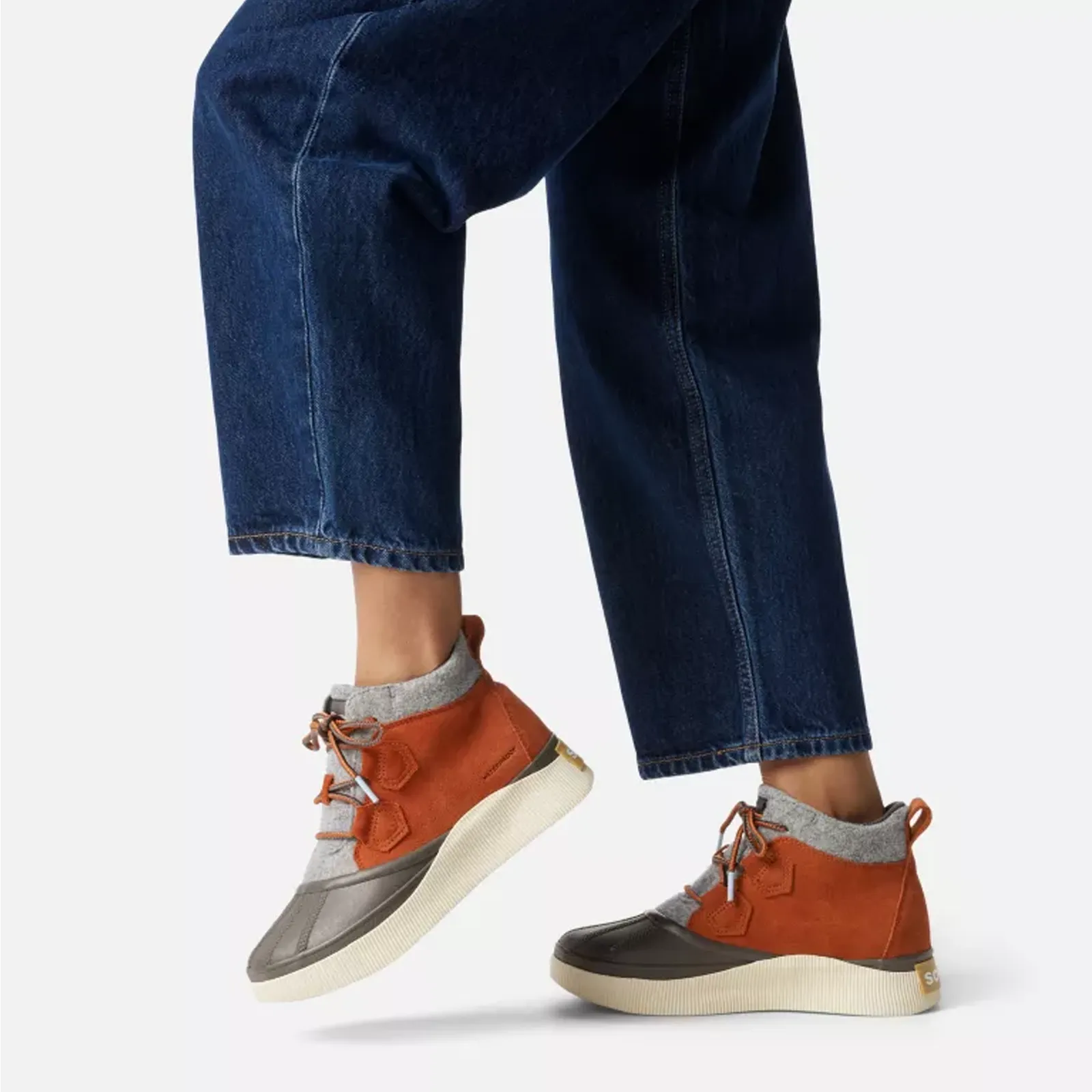 Sorel Out 'N About IV Waterproof Classic Ankle Boot (Women) - Sanguine/Jet