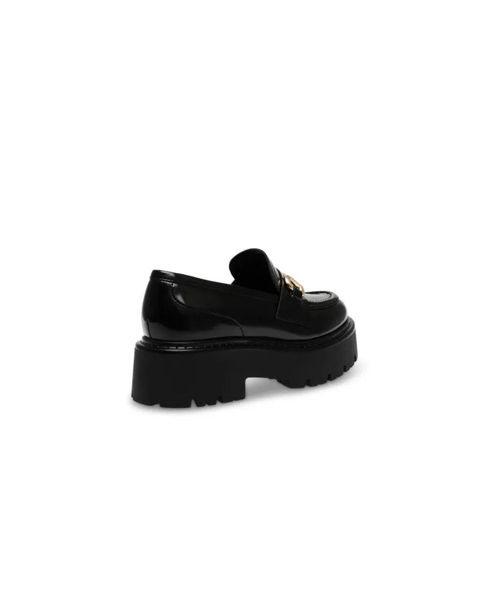 STEVE MADDEN LEATHER LANDO-CN LOAFERS