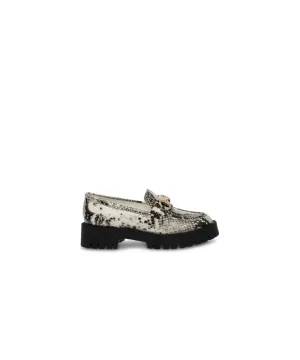 STEVE MADDEN LEATHER LANDO-CN LOAFERS