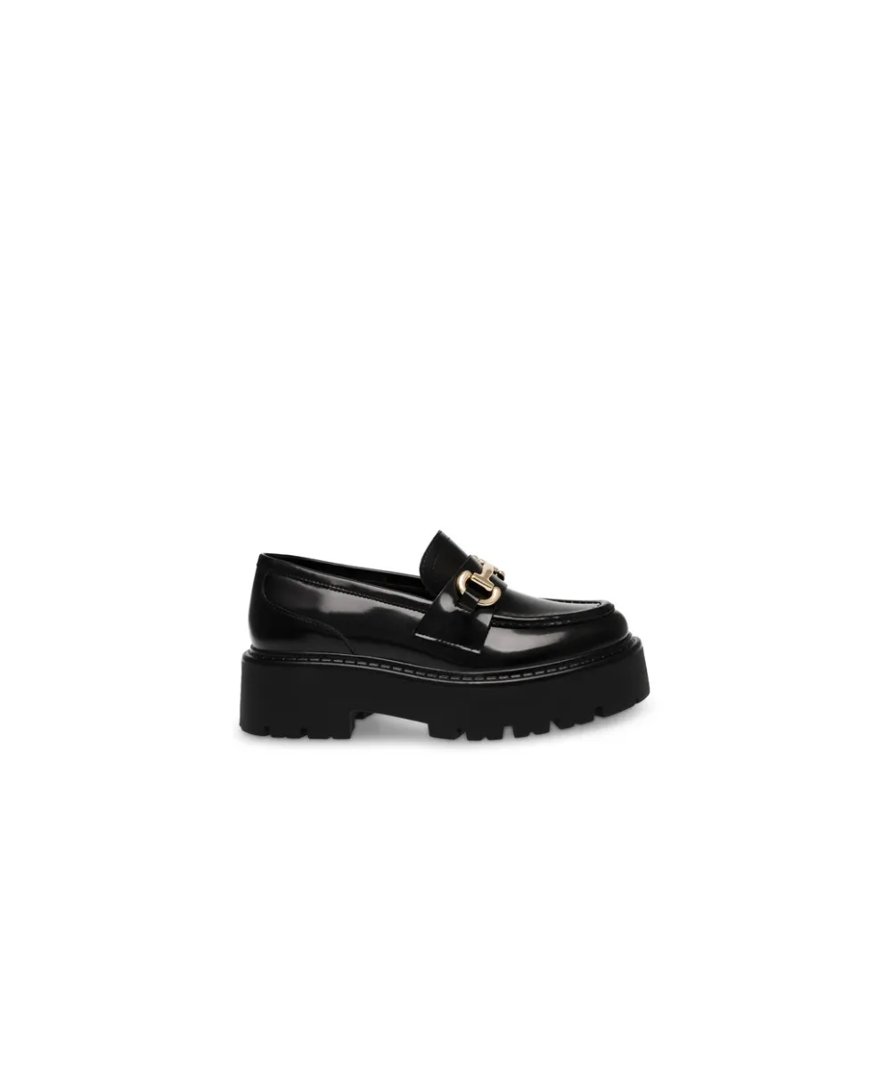 STEVE MADDEN LEATHER LANDO-CN LOAFERS