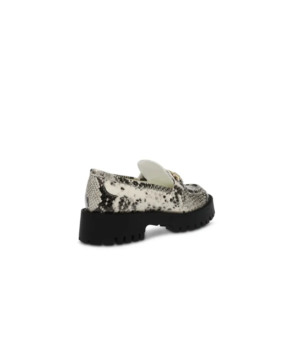 STEVE MADDEN LEATHER LANDO-CN LOAFERS