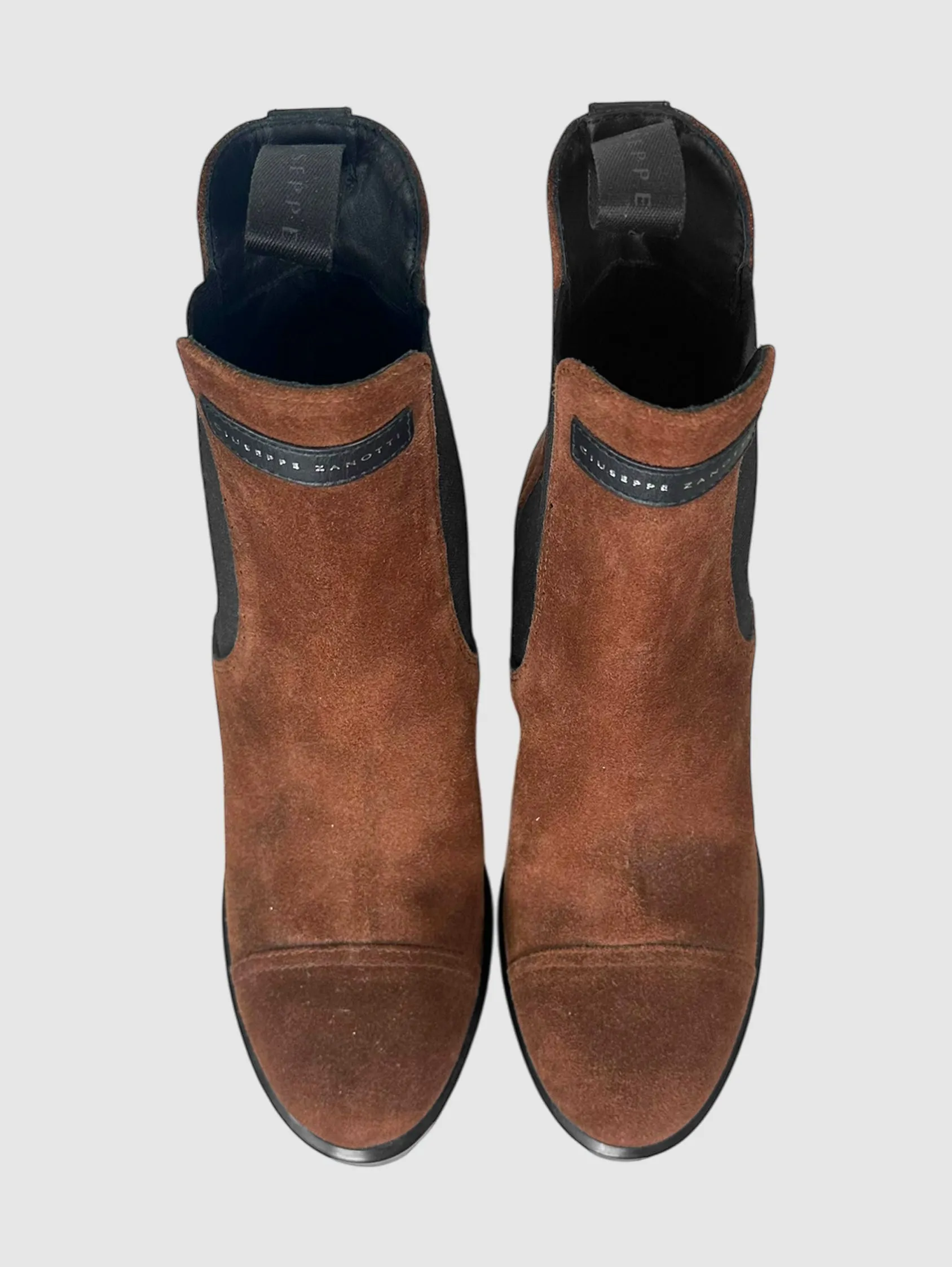 Suede Tonix Lug-Sole Platform Boots - Size 37