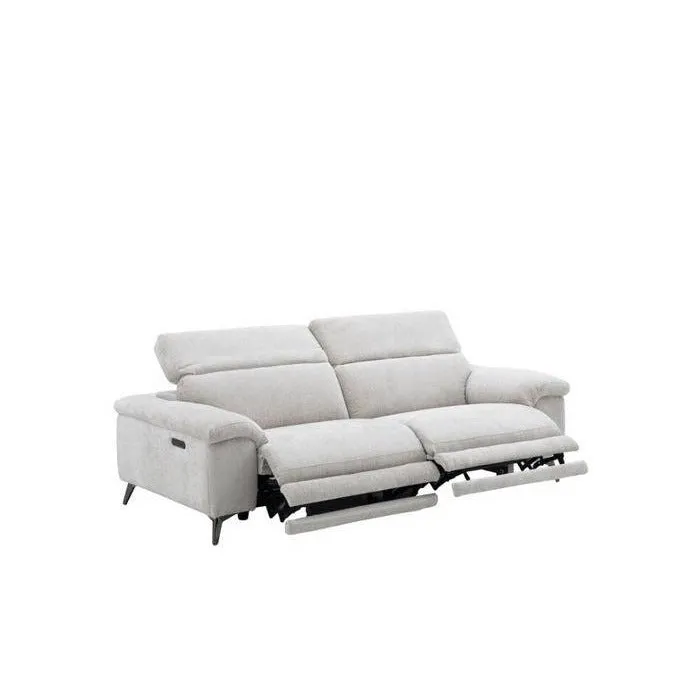 Tate 3 Seater Power Reclining Sofa in Fabric