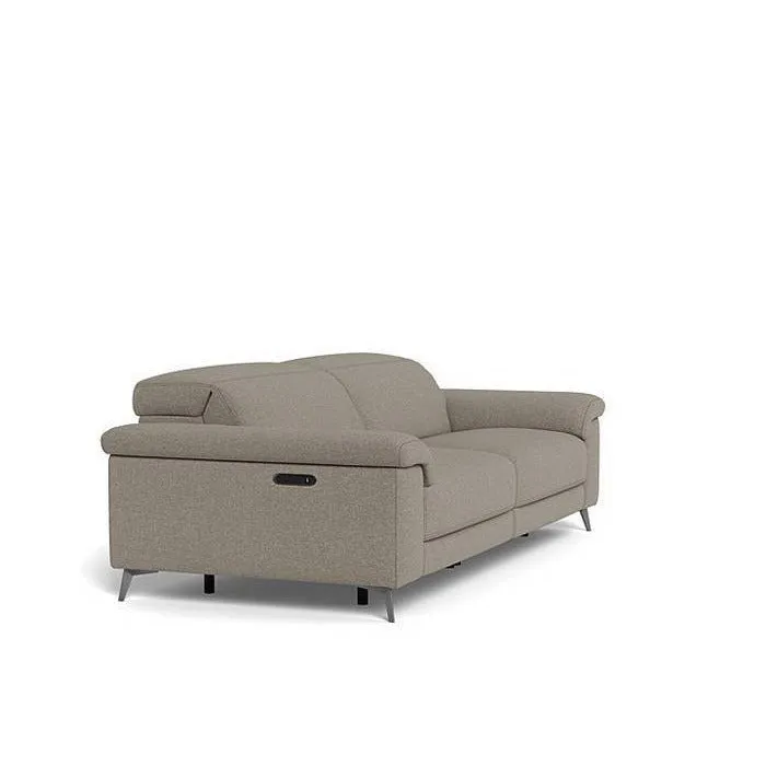 Tate 3 Seater Power Reclining Sofa in Fabric