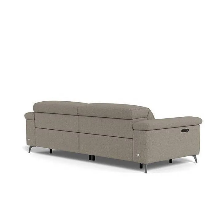 Tate 3 Seater Power Reclining Sofa in Fabric