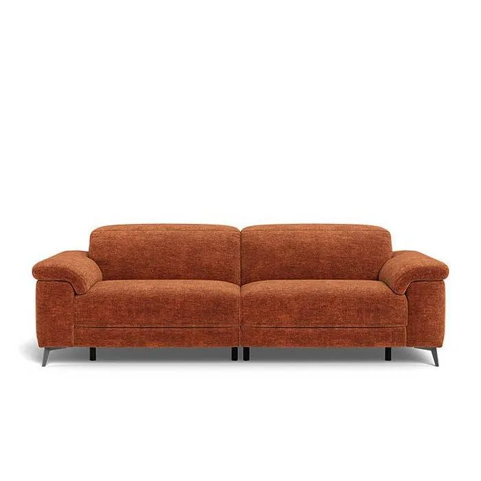 Tate 3 Seater Power Reclining Sofa in Fabric