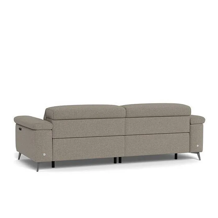 Tate 3 Seater Power Reclining Sofa in Fabric