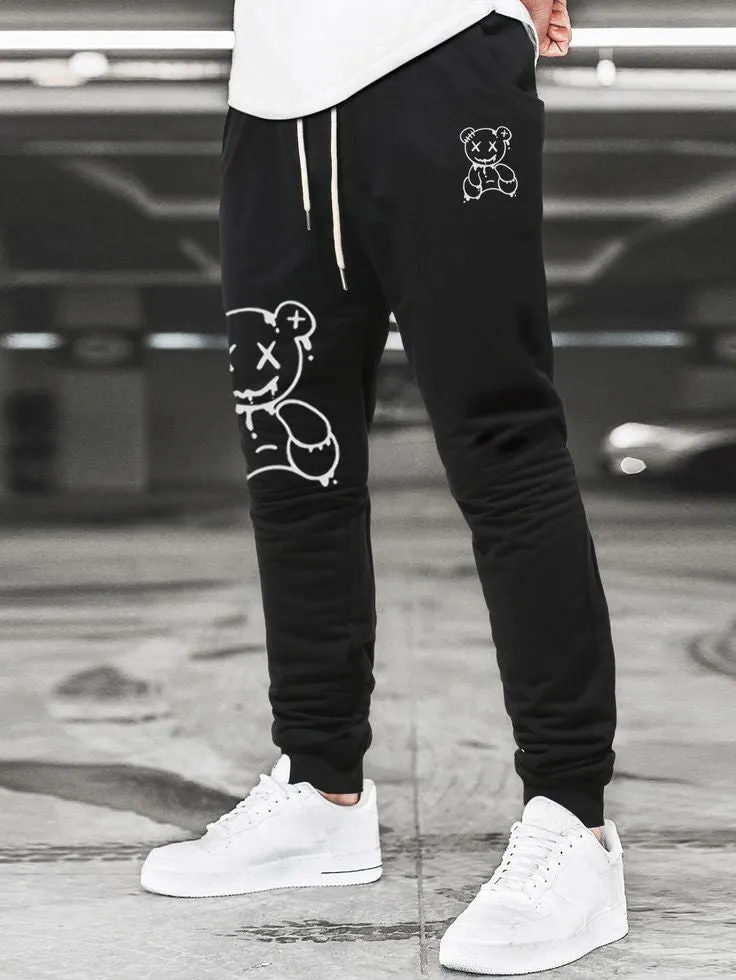 Teddy Bear Printed Track pant