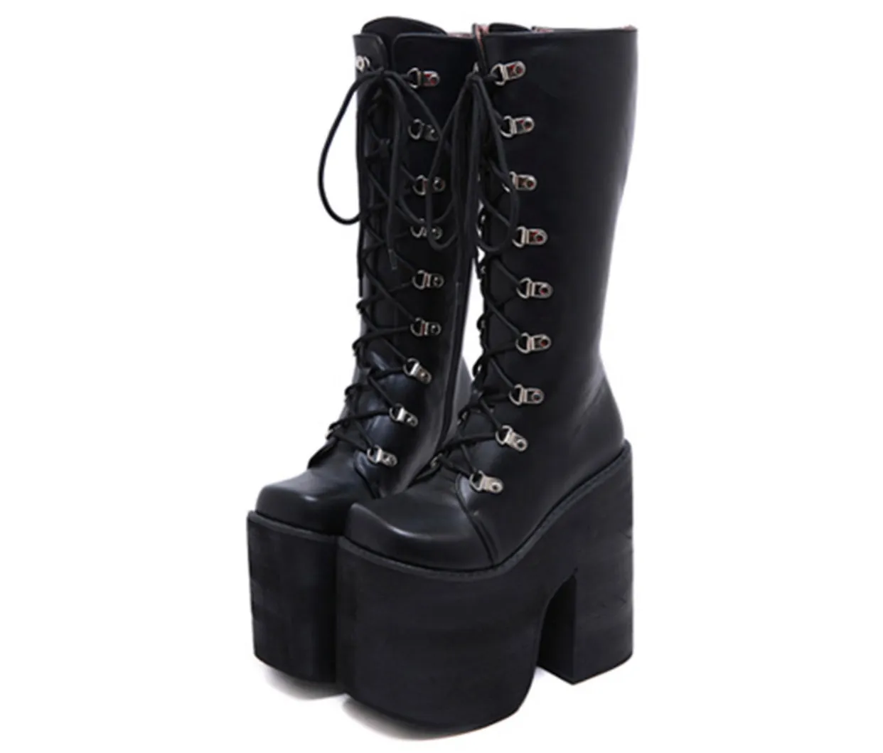 Thick Platform Extreme High Heels Boots