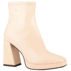 Una Healy Lucky Platform Sock Boots - Cream