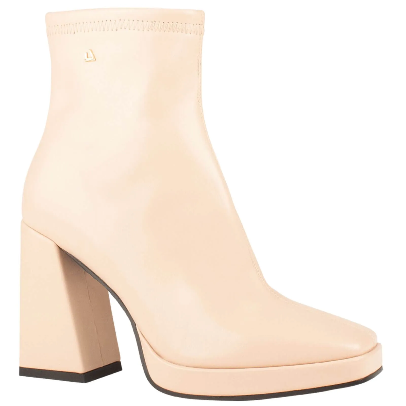 Una Healy Lucky Platform Sock Boots - Cream