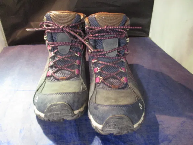 Used Oboz Dry Hiking Boots Size 8