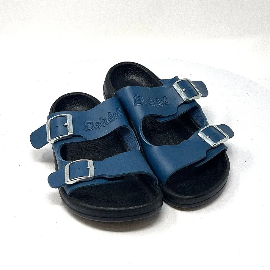 Vintage  Betula Shark by Birkenstock  Birko-Flor Neopren Saphir