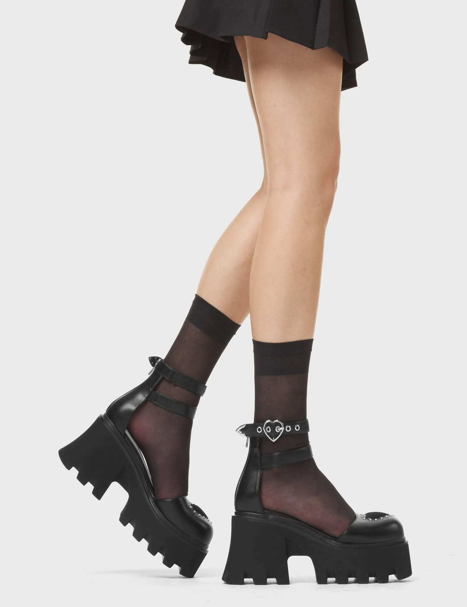 Work It Chunky Platform Shoes