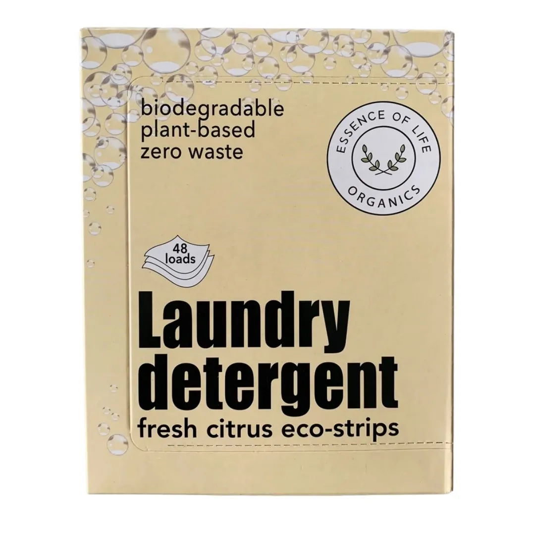 Zero Waste Laundry Detergent Strips